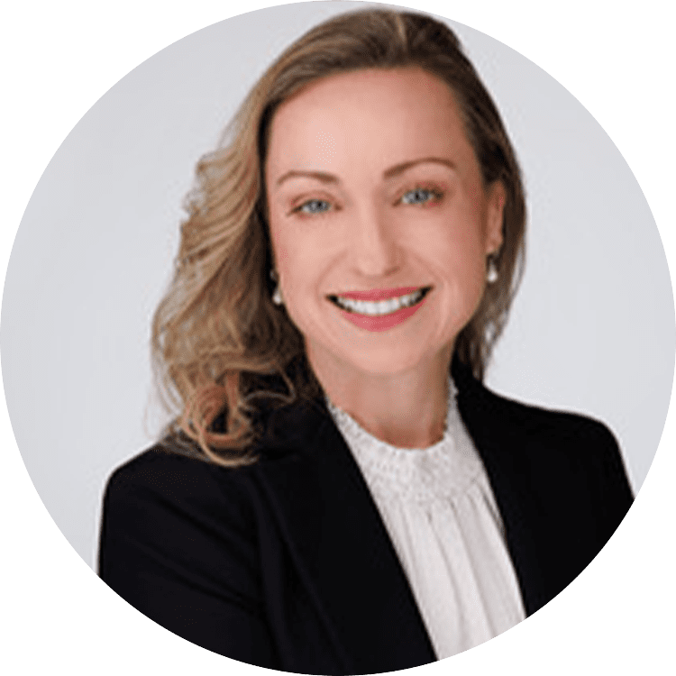 Smiling professional woman in business attire
